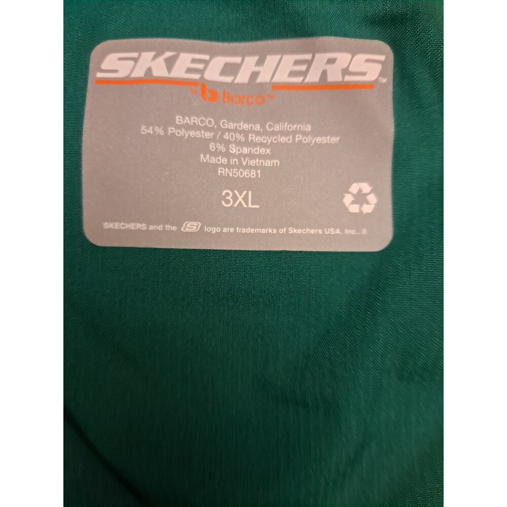 Skechers Marywood Nursing Green Scrub Top Size 3XL - Picture 6 of 6